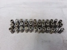 LOT 36x - DA200 Collet Collets DA-200 Mixed Sizes