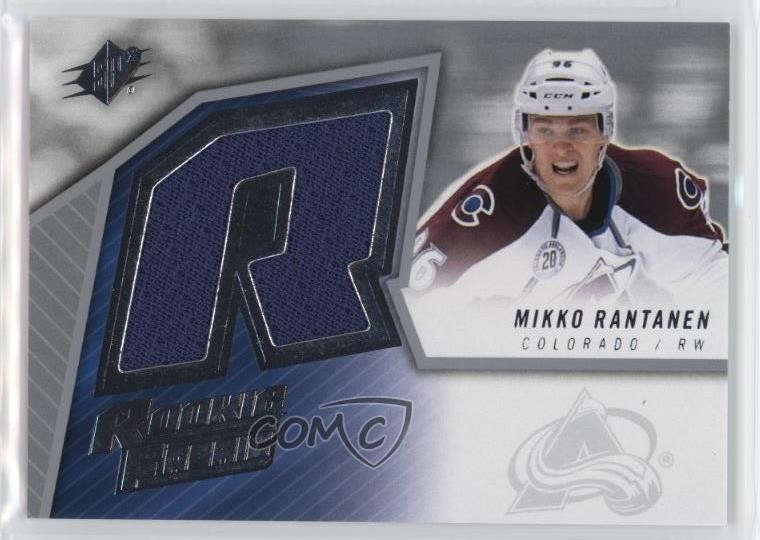 2015-16 SPx 2005-06 Retro Rookie Fabrics Mikko Rantanen #SPXR-MR RC 3za