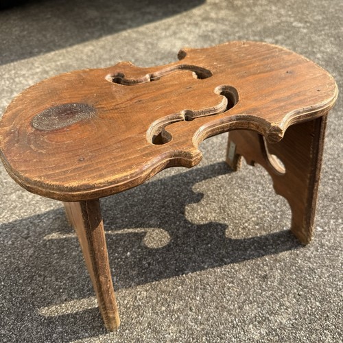 Vintage Violin/ Cello Stool Wood Farmhouse Cottagecore Music Room Decor