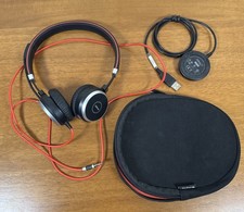 Jabra Evolve 40 Wired Stereo USB Headset HSC017 W/ Controller ENC010