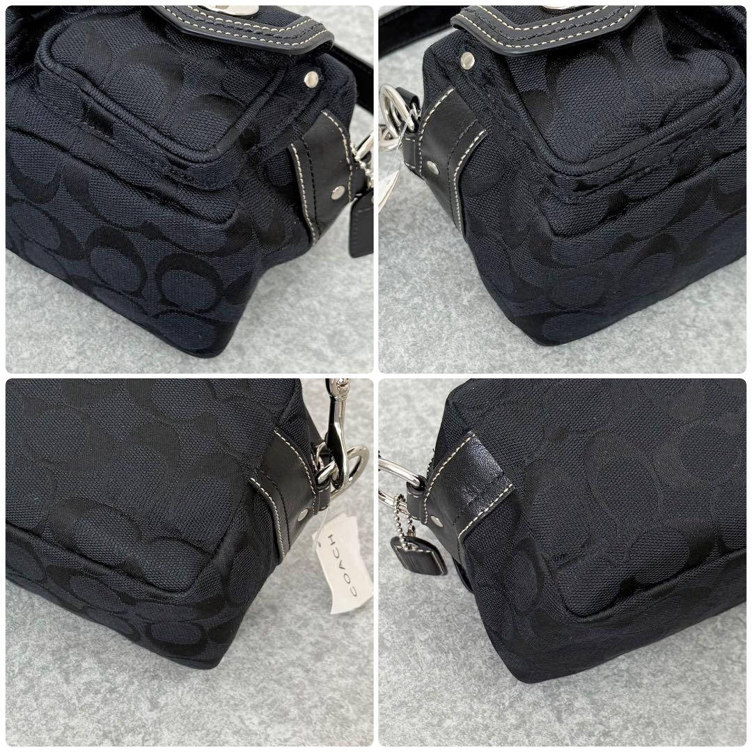 バッグ Coach Turn Lock Mini Satchel Bag COACH Signature Turnlock Mini Satchel Bag Canvas Leather