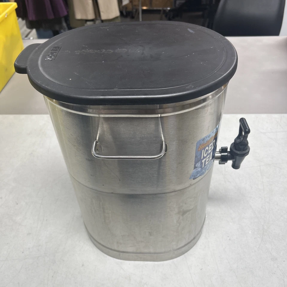BUNN TDO-4 4 Gallon Commercial Iced Tea/Drink Dispenser with Solid Oval Lid NSF - Image 2 of 4