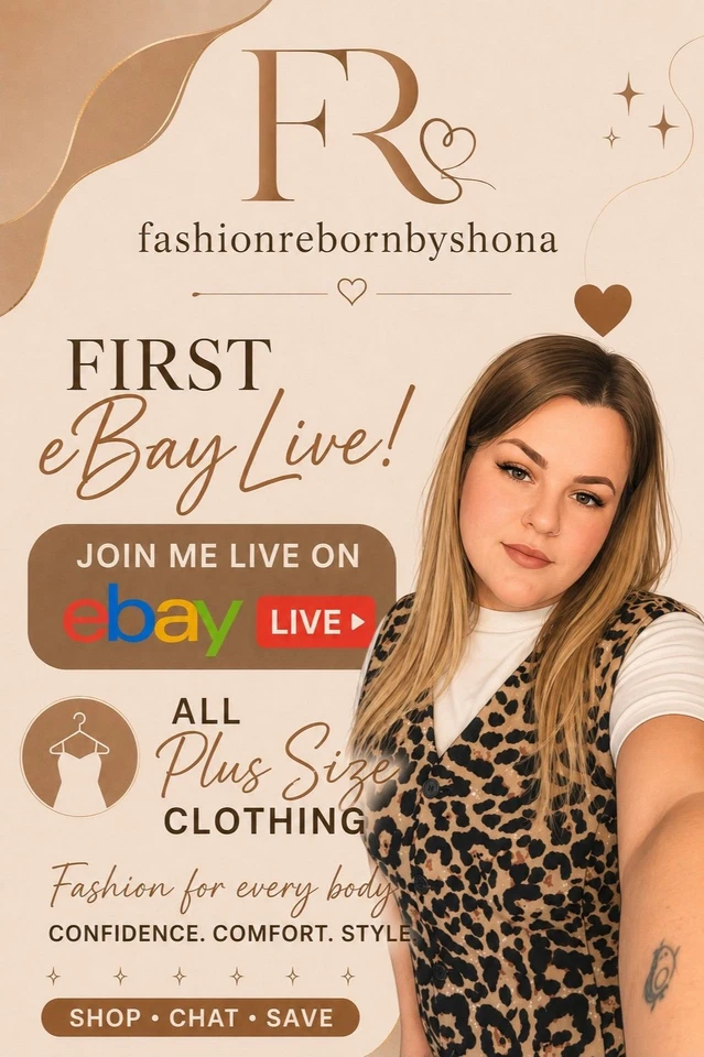 First Ebay live Plus size clothing show!