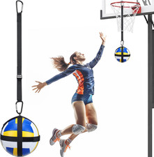 Adjustable Volleyball Spike Trainer, Solo Volleyball Serve Trainer Volleyball Hi