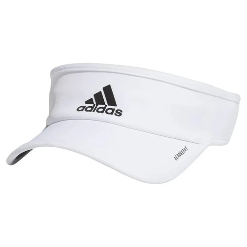 Brand New adidas Women's Superlite 2 Visor White/Metallic Silver