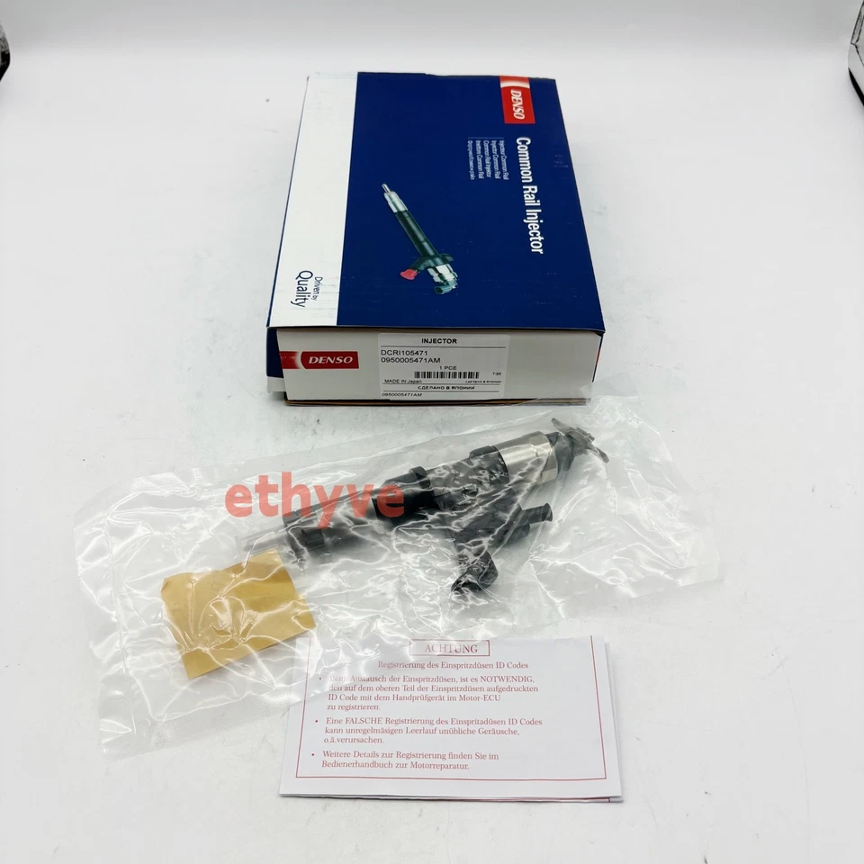 DENSO 1* Fuel Injectors 095000-5471 For 01-07 Isuzu NPR NPR-HD 4HK1 8-98151837-0 — 第 2/4 张图片