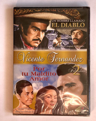 Un hombre llamado El Diablo Y Por tu Maldito Amor Vicente Fernández 2 Peliculas