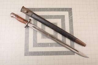 British WWI Dated May 1943 M 1907 Sword Bayonet For Lee Enfield .303