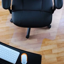 Office Chair Mat for Hardwood Floors 35.5"X47"Clear Protector for Under Desks