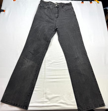 Levi's 512 Perfectly Slimming Jeans Womens Size 10M Black Denim Stretch Bootcut