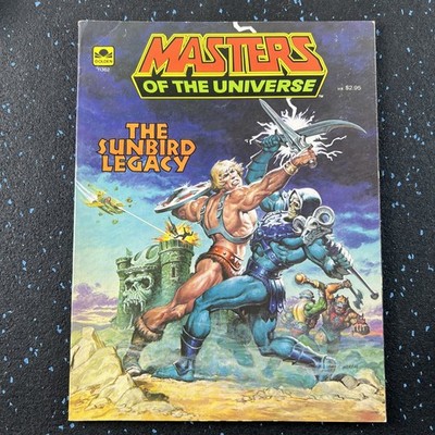 He-Man MOTU Masters of the Universe The Sunbird Legacy (1983 Golden Book) VF