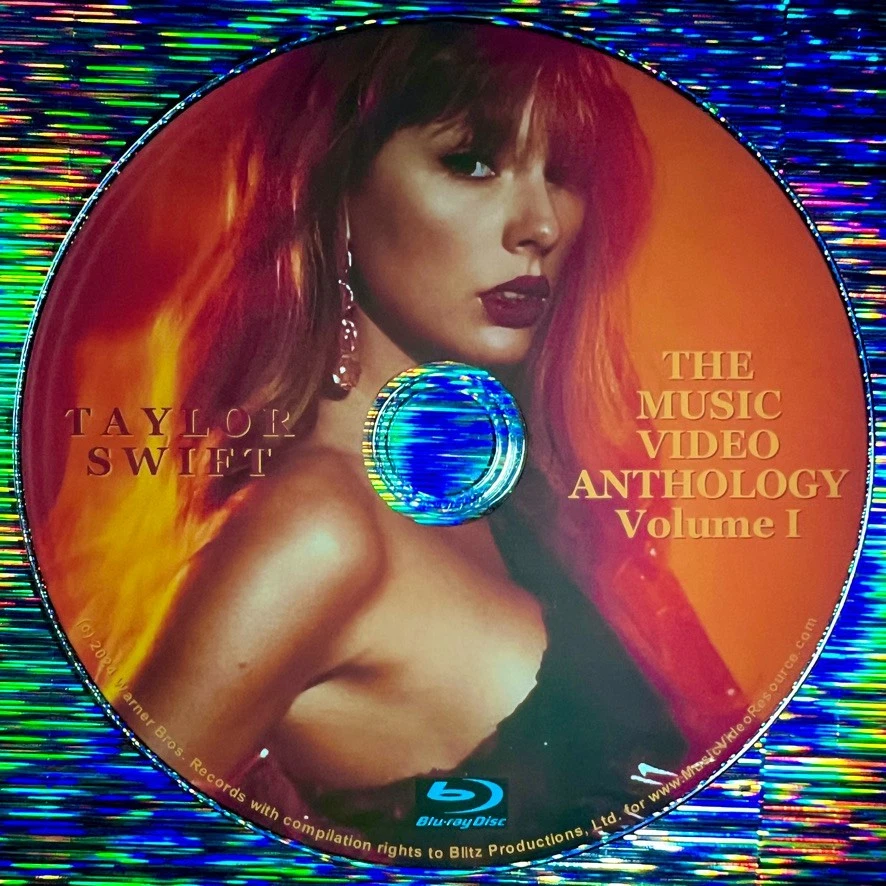 TAYLOR SWIFT Music Video Anthology 2 Blu-ray Set DVD (OVER 65 Videos) SHOWGIRL - Image 2 of 4