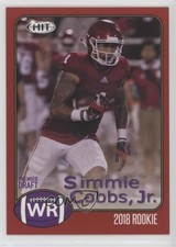 2018 Sage Hit Red Simmie Cobbs Jr #75 c7w