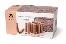 CALISTA Ion Hot Rollers Long Hair PRO Set Curling w Clips  Base FAST SHIPPING