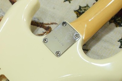 Greco 1979 SE380 ST type White Fender Pickup Electric Guitar Used