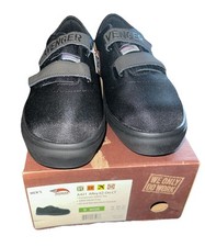 Avenger Alley EZ ON Composite Toe A421 Mens Black Mesh Work  Safety Shoes 9wide