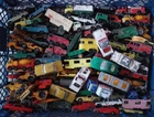 ORIGINAL VINTAGE DIECAST MOKO & REGULAR WHEEL MATCHBOX TOYS BIG JOB LOT