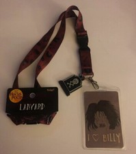 HOCUS POCUS Billy Butcherson Neck Lanyard ID Badge Holder OFFICIAL I Heart Billy