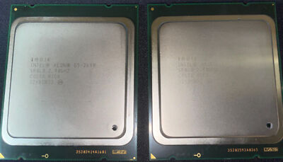 Matching Pair Intel Xeon E5-2690 2.9GHz Eight Core (CM8062101122501) Processor