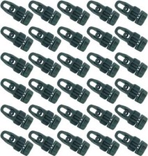 30 x HOLDON MIDI CLIP Molton Tarpaulin Tensioner BLACK Tension Clamp Clamp Holder