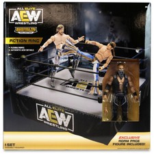 AEW Unrivaled RING Jazwares + HANGMAN ADAM PAGE Playset Wrestling (35 x 35 cm)