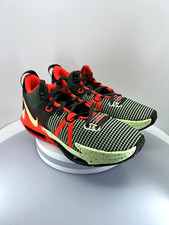 Nike LeBron Witness 7 Men's Size 11 Alligator Volt Crimson DM1123 001