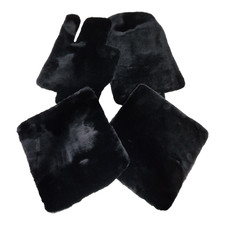Genuine Black Sheepskin Floor Mats fit W222 Mercedes Benz Maybach S600 S550 S650
