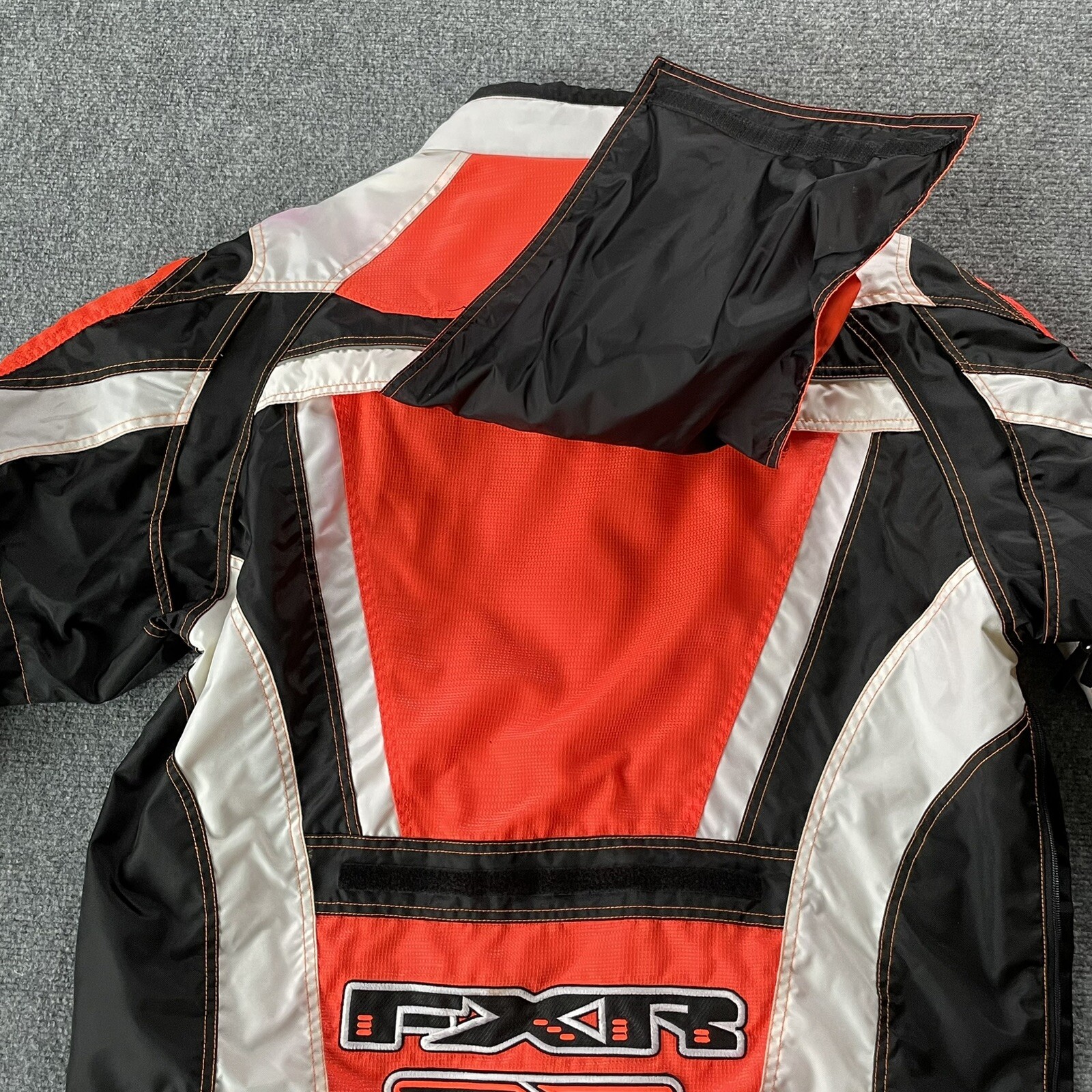 FXR Jacket Mens Large Cold Cross Racing Pullover Oversized Coat Snowmobile