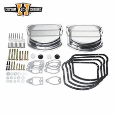 Chrome Panhead Valve Rocker Boxes Top Cover Fits For Evolution FXR Dresser 84-00