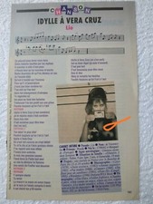 Presseausschnitt Lio Fiche Chanson French Cli...