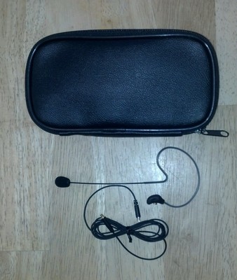 SBSL09A  Omni Earset Microphone with SHURE TA4F Connector black Color NEW