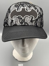 Batman Logo Hat Baseball Cap Adjustable Unique Design DC Comics Mesh NEW