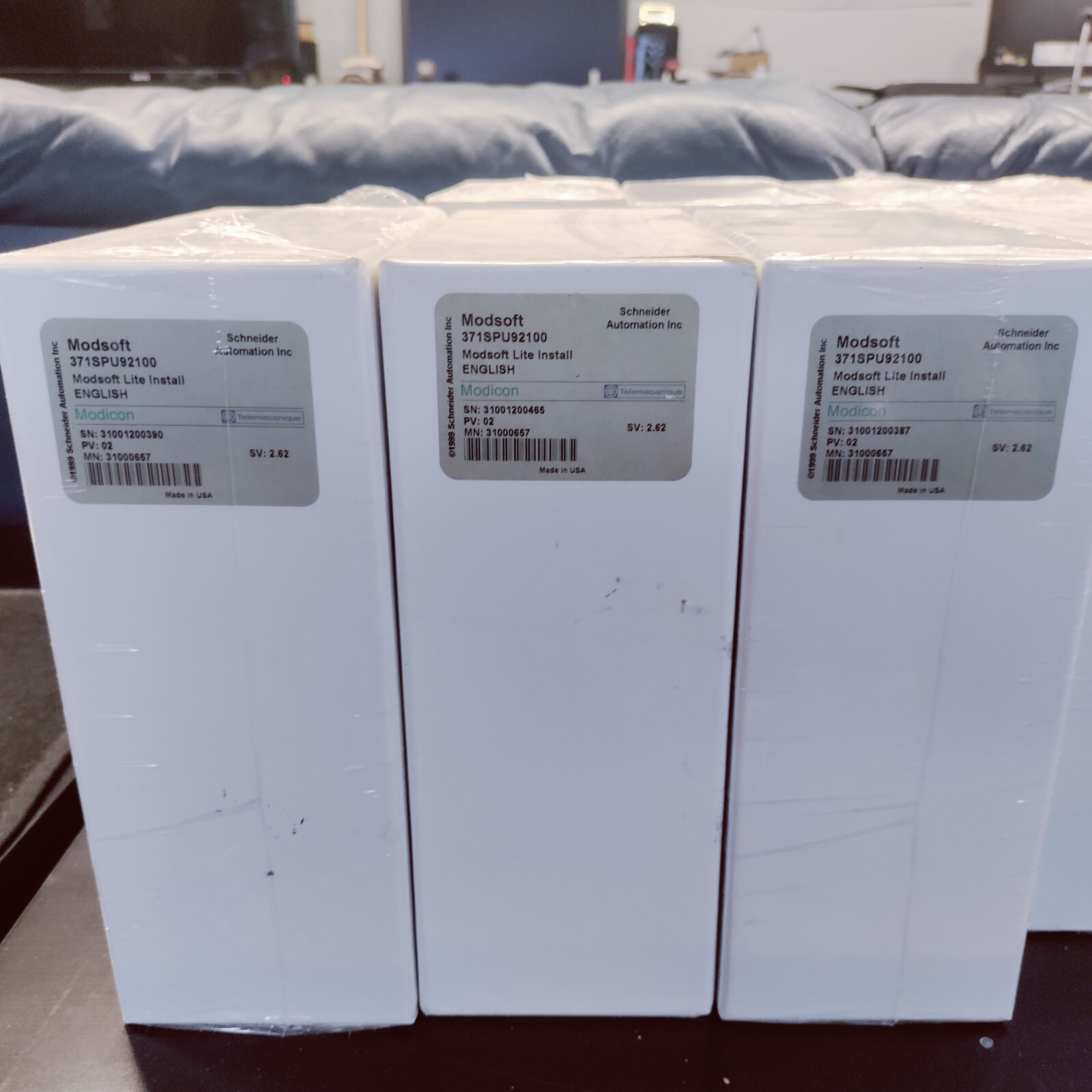 Micro 984 Modsoft Lite PLC Software disks, Version 2.62, for Modicon Micro, 984 ...