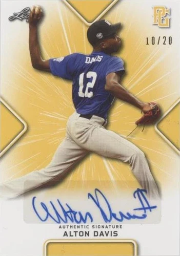 2021 Leaf Perfect Game National Showcase - Alton Davis #BA-AD1