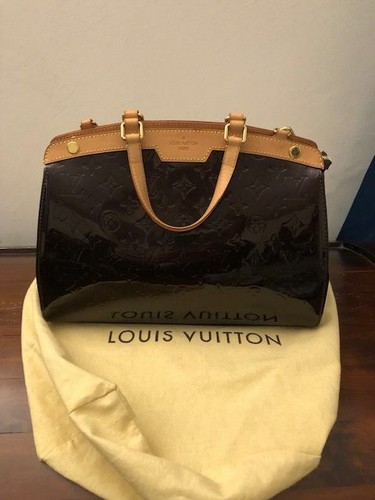 Borsa LOUIS VUITTON AMARANTE VERNIS BREA MM | eBay