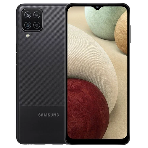 Samsung Galaxy A12 Mobile Black 64GB Single Sim 4G LTE Unlock Android Smartphone