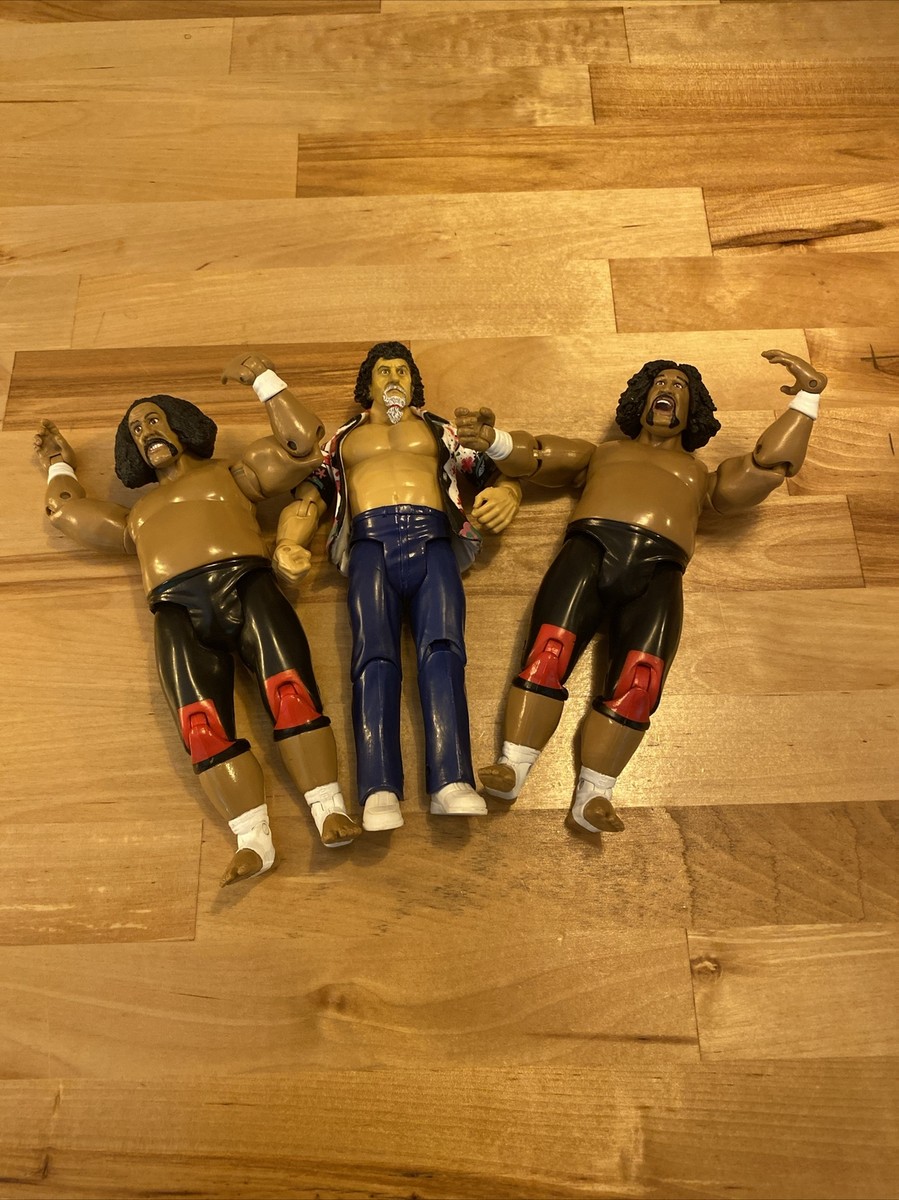ザ・ワイルドサモアンズ、キャプテン・ルーアルバノ　WWEクラシック3pac ザ・ワイルドサモアンズ、キャプテン・ルーアルバノ WWE