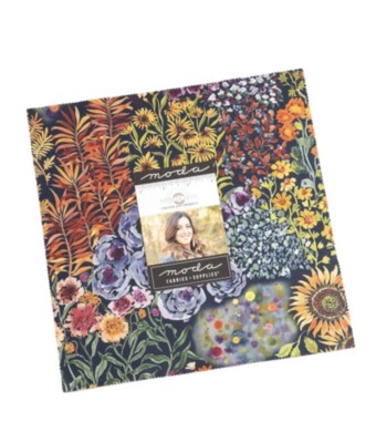 Moda Floribunda Layer Cake von Create Joy Project Floral Blumen Blatt 100% Baumwolle