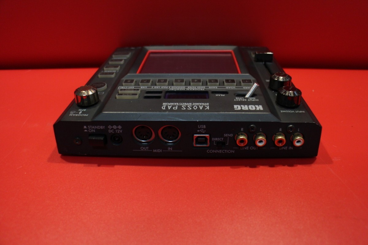 USED Korg KP-3 KAOSS PAD KP 3 Dynamic Effect Sampler sequencer