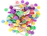 Tech-p 1 3/4'' Straight Button Head Pins Decorative Pins For Sewing Diy Arts&... on sale Tech-p 1 3/4'' Straight Button Head Pins Decorative Pins For Sewing Diy Arts&... on sale