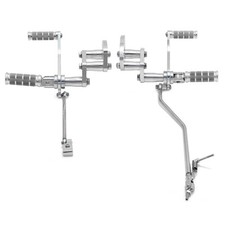 Polished Forward Controls Footpegs for Harley...