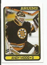 ANDY MOOG 1990-91 TOPPS CARD MINT CONDITION