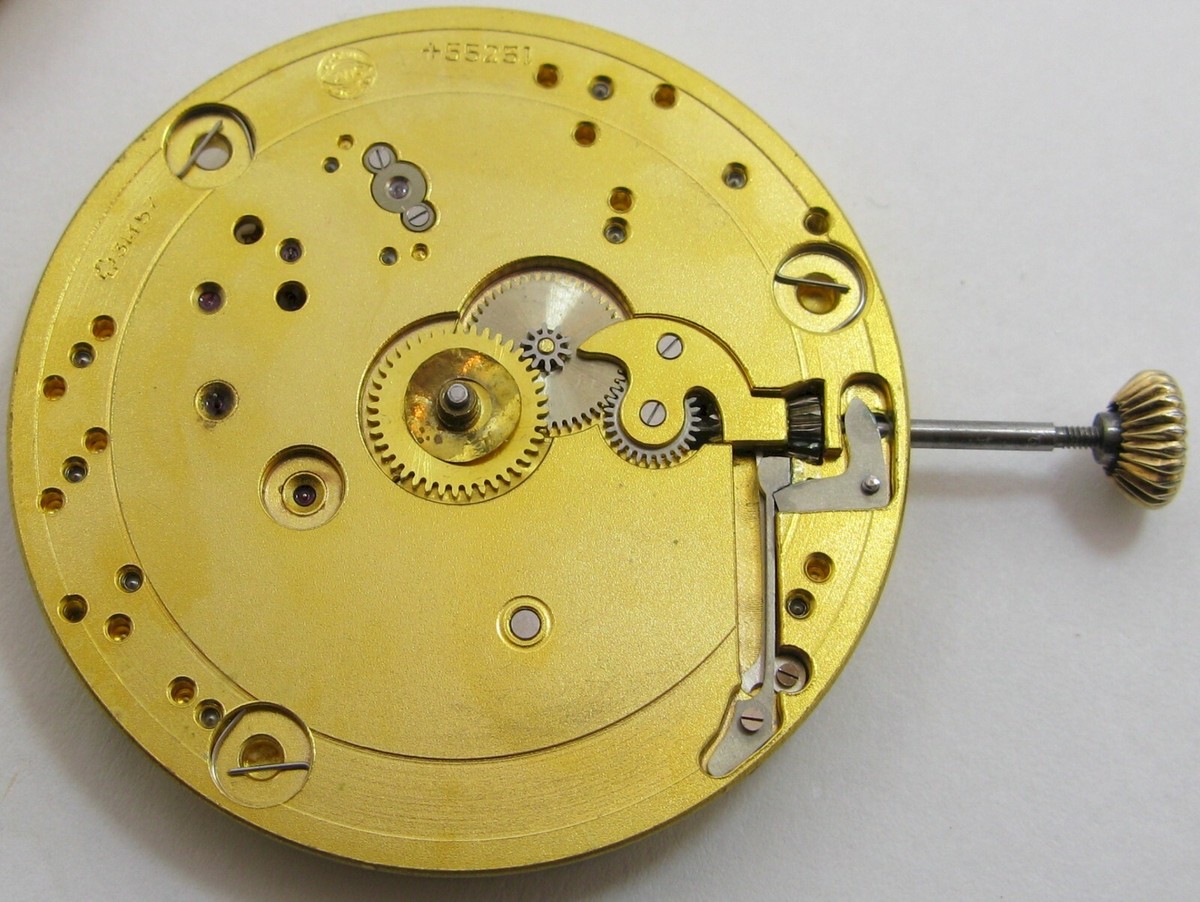 Ranfft Omega Cal 564 Movement Large IWC Pocket Watch Movement