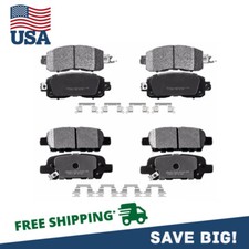 For 2013-2022 Nissan Altima 2014-2017 Leaf Front and Rear Ceramic Disc Brake Pad