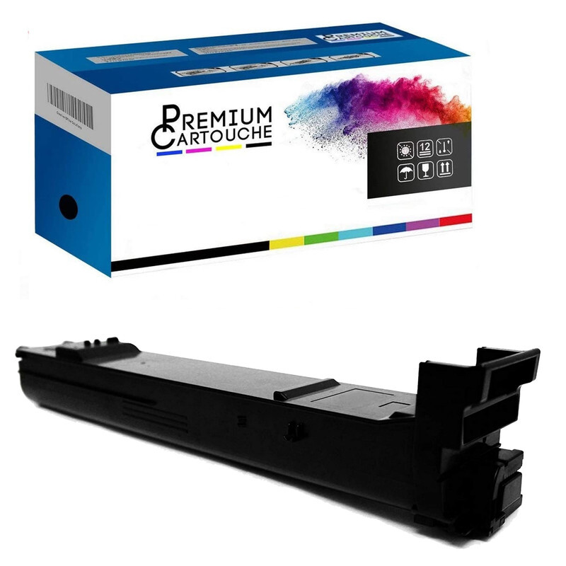 Toner TN-210K noir pour éliminer les traces d'impression sur Konica Minolta