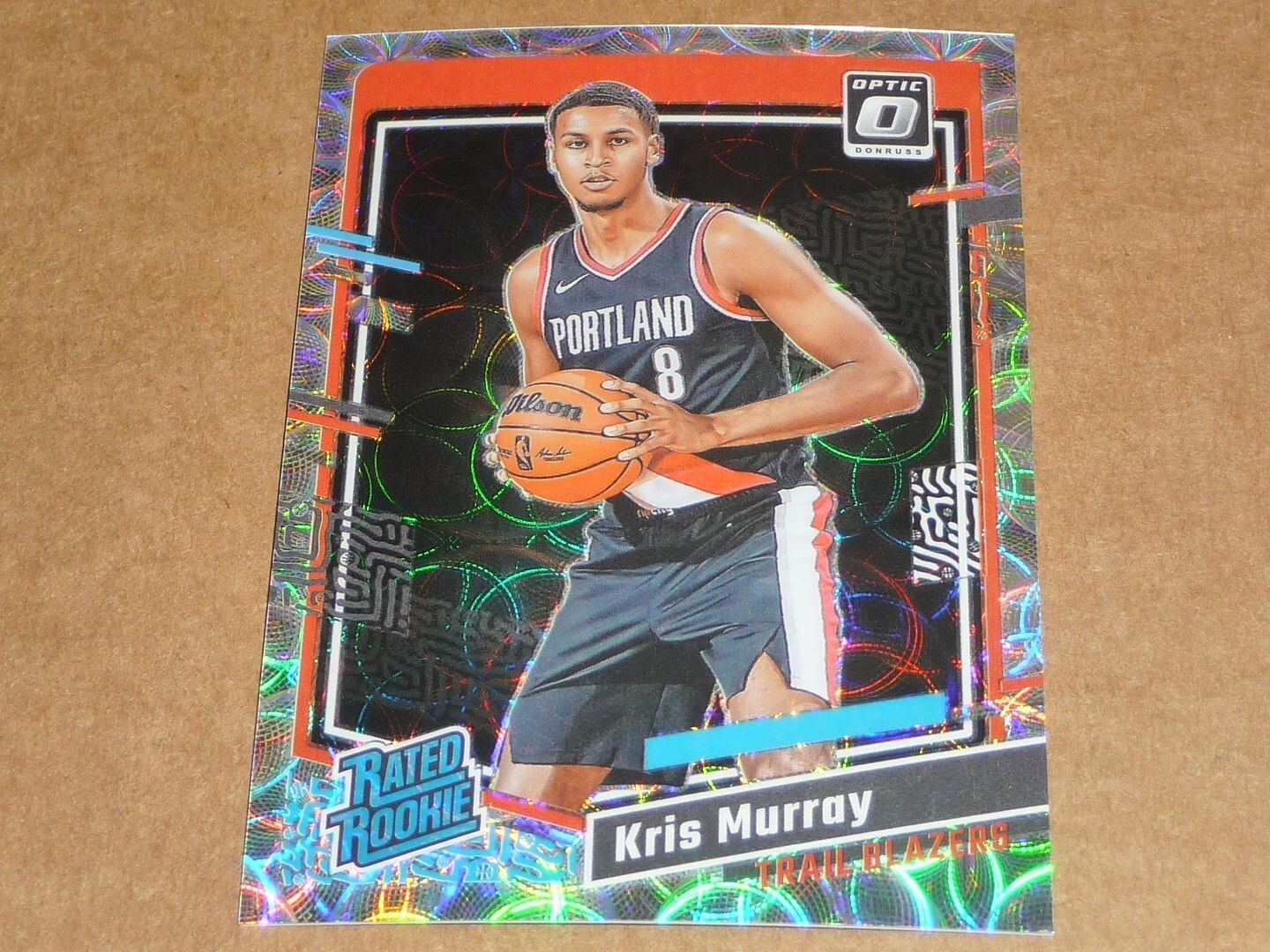 (B) 2023/24 Panini Donruss Optic PREMIUM BOX SET /249 KRIS MURRAY BLAZERS #213