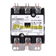 ONE NEW HCC-3XQ04CG Hartland Controls 24V 40A UL CSA Three-phase AC contactor