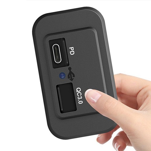 Chargeur Allume-cigare QC3.0 USB Type-C Pour Voiture - Compatible Toyota 100 Series, FJ Cruiser, Lexus LX470, Charge Rapide 3 Ports