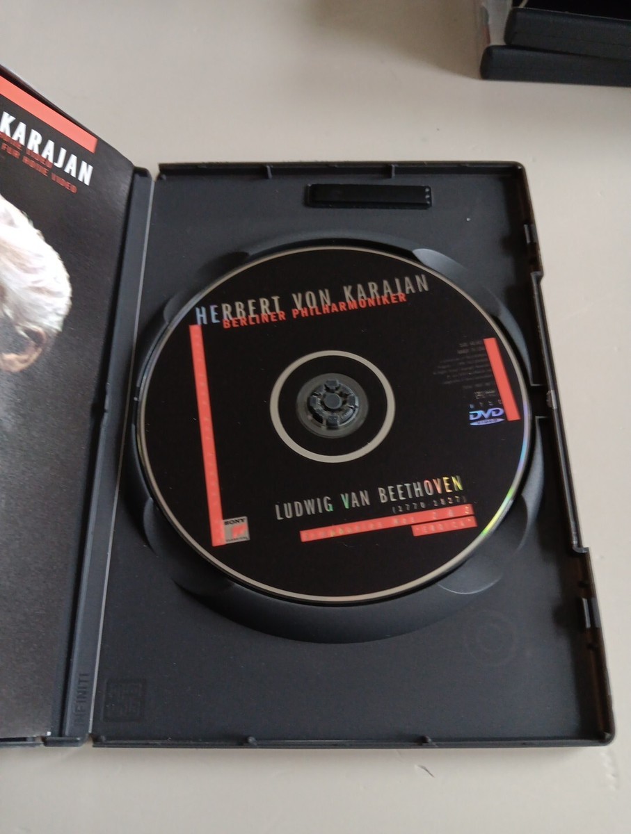 Herbert Von Karajan - Beethoven: Symphonies Nos. 2 & 3 (DVD, 1999