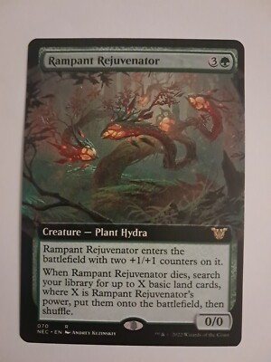 Rampant Rejuvenator Extended Art NM/M Kamigawa Commander MTG Magic the Gathering